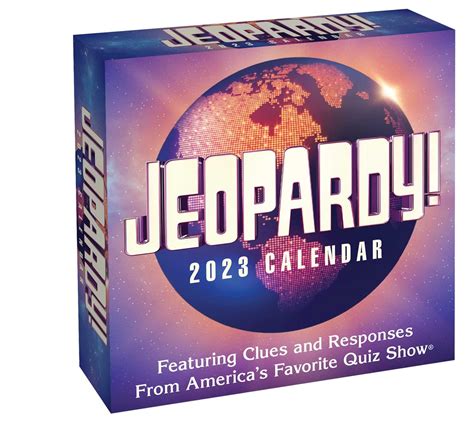 2023 Jeopardy Calendar